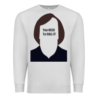 Dove Grey anton chigurh   you need to call it (no country for old men) Premium Sweatshirt - lanVoArt