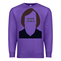 Purple anton chigurh   you need to call it (no country for old men) Premium Sweatshirt - lanVoArt