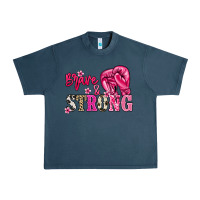Midnight Navy brave and strong Urban Heavy Tee - NancyCooperArtShop