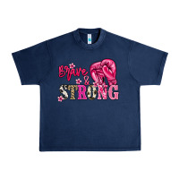 Navy brave and strong Urban Heavy Tee - NancyCooperArtShop