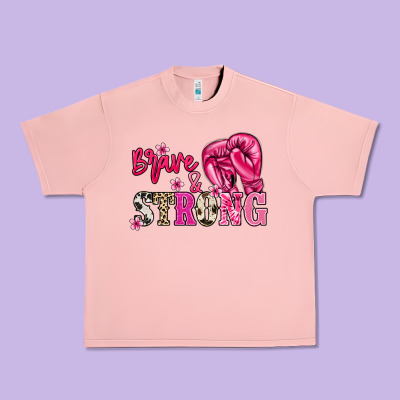 Brave And Strong Urban Heavy Tee Designed By Nancycooperartshop
