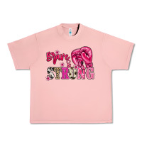 Salmon brave and strong Urban Heavy Tee - NancyCooperArtShop