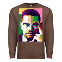 Chestnut malcolm x Premium Sweatshirt - lanVoArt