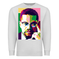 Dove Grey malcolm x Premium Sweatshirt - lanVoArt