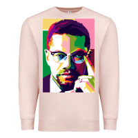 Pale Pink malcolm x Premium Sweatshirt - lanVoArt