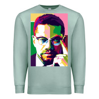 Seafoam malcolm x Premium Sweatshirt - lanVoArt