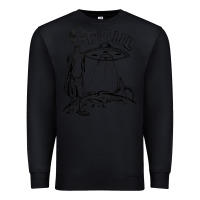 Black the alien paul Premium Sweatshirt - lanVoArt