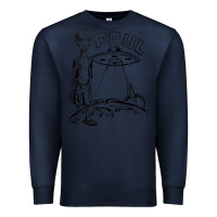 Navy the alien paul Premium Sweatshirt - lanVoArt