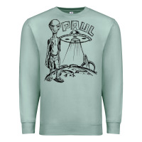 Seafoam the alien paul Premium Sweatshirt - lanVoArt
