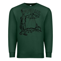 Sports Green the alien paul Premium Sweatshirt - lanVoArt
