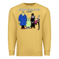 Antique Gold 60s milton the monster show characters and logotype Premium Sweatshirt - lanVoArt