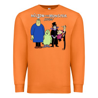 Carrot 60s milton the monster show characters and logotype Premium Sweatshirt - lanVoArt