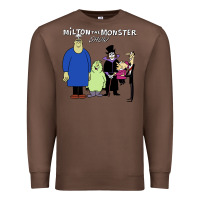 Chestnut 60s milton the monster show characters and logotype Premium Sweatshirt - lanVoArt
