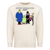 Sandshell 60s milton the monster show characters and logotype Premium Sweatshirt - lanVoArt