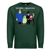 60s Milton The Monster Show Characters And Logotype Premium Sweatshirt | Teevron