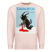 Pale Pink lancelot du lac   robert bresson film Premium Sweatshirt - lanVoArt
