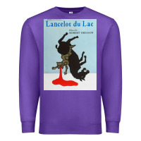 Purple lancelot du lac   robert bresson film Premium Sweatshirt - lanVoArt