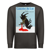 Smoke lancelot du lac   robert bresson film Premium Sweatshirt - lanVoArt
