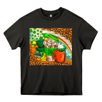 Asphalt Coffee Cups St Patricks Day Tumbler Heavy Core Tee - BundleAndBundleShop