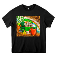 Black Coffee Cups St Patricks Day Tumbler Heavy Core Tee - BundleAndBundleShop