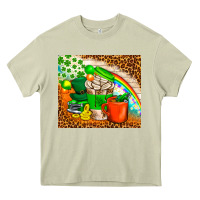 Mossy Coffee Cups St Patricks Day Tumbler Heavy Core Tee - BundleAndBundleShop