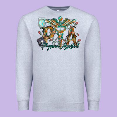Physician Assistant Premium Sweatshirt Designed By Racoondesign