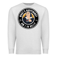 Oatmeal Heather derry girls sister michael quote Premium Sweatshirt - lanVoArt
