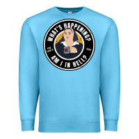 Ocean Blue derry girls sister michael quote Premium Sweatshirt - lanVoArt