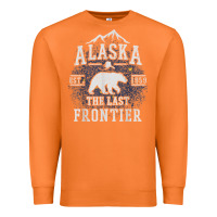 Carrot alaska the last frontier shirt   adventure alaskan home gift t shirt Premium Sweatshirt - lanVoArt