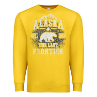 Lemon alaska the last frontier shirt   adventure alaskan home gift t shirt Premium Sweatshirt - lanVoArt