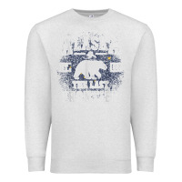 Oatmeal Heather alaska the last frontier shirt   adventure alaskan home gift t shirt Premium Sweatshirt - lanVoArt
