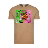 Vintage Coffee Sorta sweet sorta spooky Vintage Tee - NancyCooperArtShop