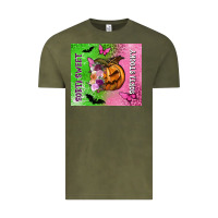 Vintage Olive Sorta sweet sorta spooky Vintage Tee - NancyCooperArtShop