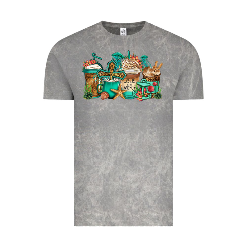 Jesus Is My Anchor Coffee Cups Vintage Tee by Jasminsmagicworld | Teevron