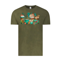 Vintage Olive jesus is my anchor coffee cups Vintage Tee - Jasminsmagicworld