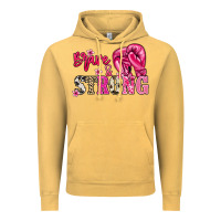 Vintage Mustard Brave and strong Cancer Awareness Vintage Hoodie - HowdyJamesFarm