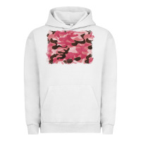 Pigment Lunar Rock pink camouflage background Urban Hoodie - BarkalooDesign