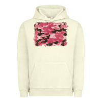 Pigment Pistachio pink camouflage background Urban Hoodie - BarkalooDesign