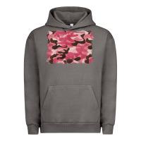 Pigment Tornado pink camouflage background Urban Hoodie - BarkalooDesign
