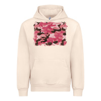 Sandshell pink camouflage background Urban Hoodie - BarkalooDesign