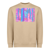 Mushroom Pink Easter Brushstrokes Heavyweight Sweatshirt - BundleAndBundleShop