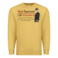Antique Gold ned ryerson life insurance. groundhog day Premium Sweatshirt - lanVoArt