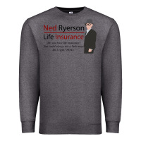 Charcoal Heather ned ryerson life insurance. groundhog day Premium Sweatshirt - lanVoArt