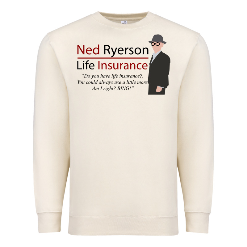 Ned Ryerson Life Insurance. Groundhog Day Premium Sweatshirt by lanVoArt | Teevron