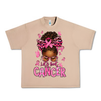 Burro lets beat cancer afro messy bun Urban Heavy Tee - texasbilliewilder