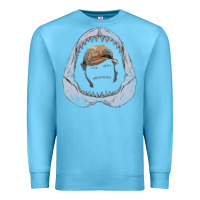 Ocean Blue here's to swimmin' with bow legged women. Premium Sweatshirt - lanVoArt