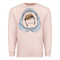 Pale Pink here's to swimmin' with bow legged women. Premium Sweatshirt - lanVoArt