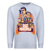 Heather Grey vice principals Premium Sweatshirt - lanVoArt