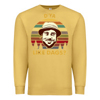 Antique Gold vintage the snatch d'ya like dags shirt  perfect gift for you and frie Premium Sweatshirt - lanVoArt
