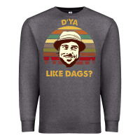Charcoal Heather vintage the snatch d'ya like dags shirt  perfect gift for you and frie Premium Sweatshirt - lanVoArt